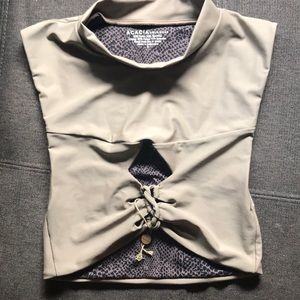 Acacia swimwear amalfi top. New.